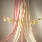 Banner Happy Birthday Flowers