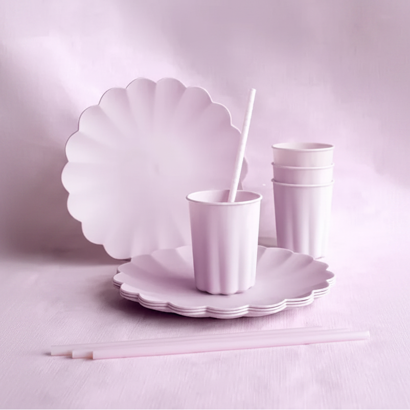 Platos de Plástico Frill