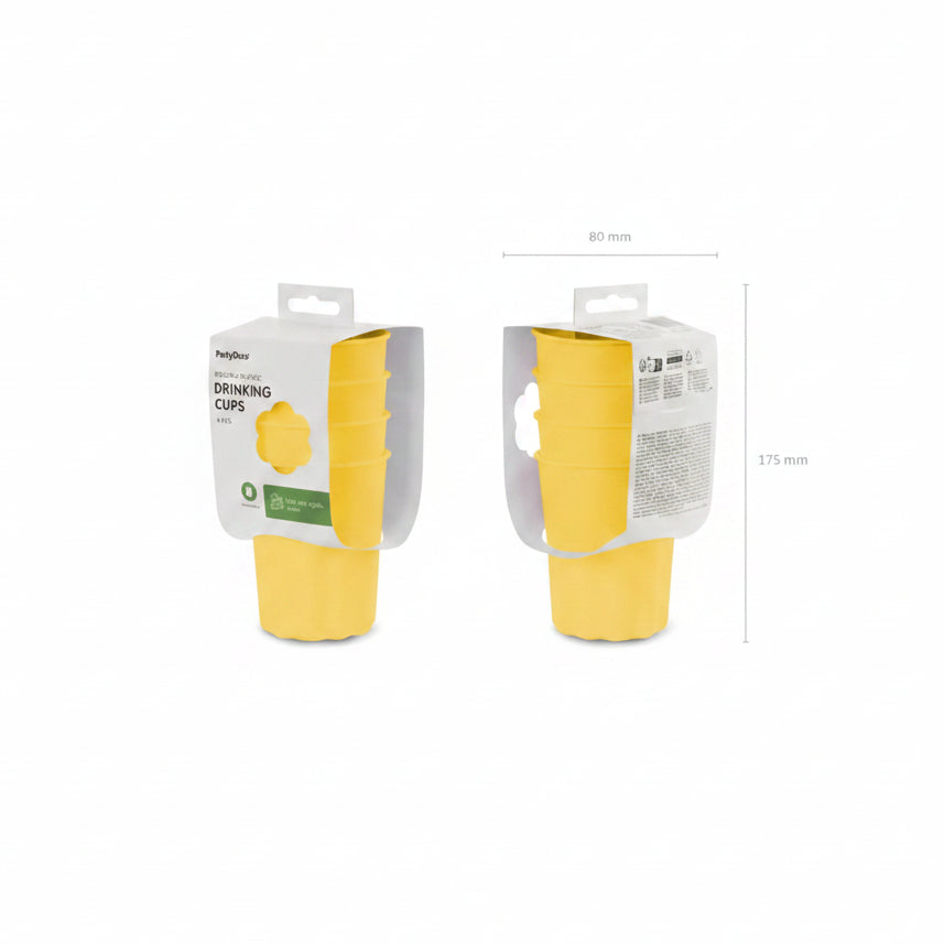 Pack Vasos de Plástico Frill