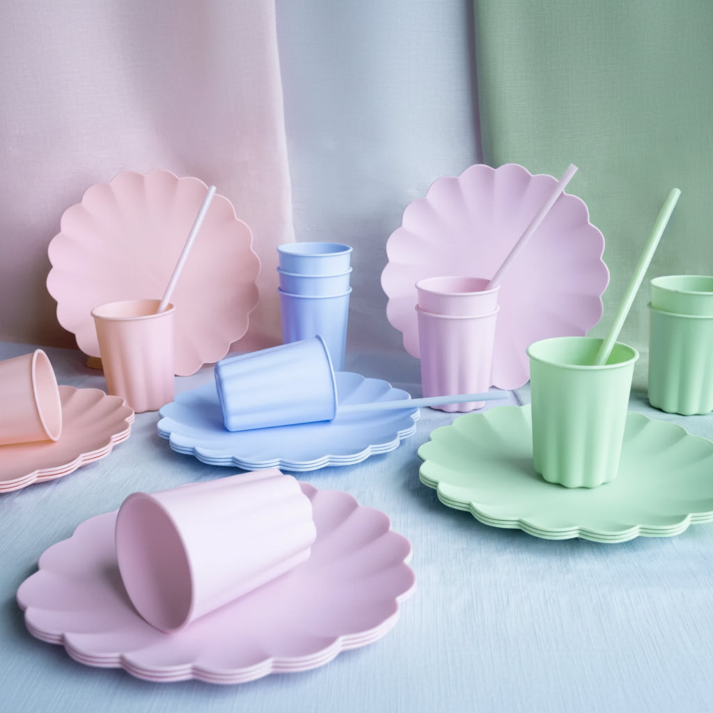 Pack Vasos de Plástico Frill