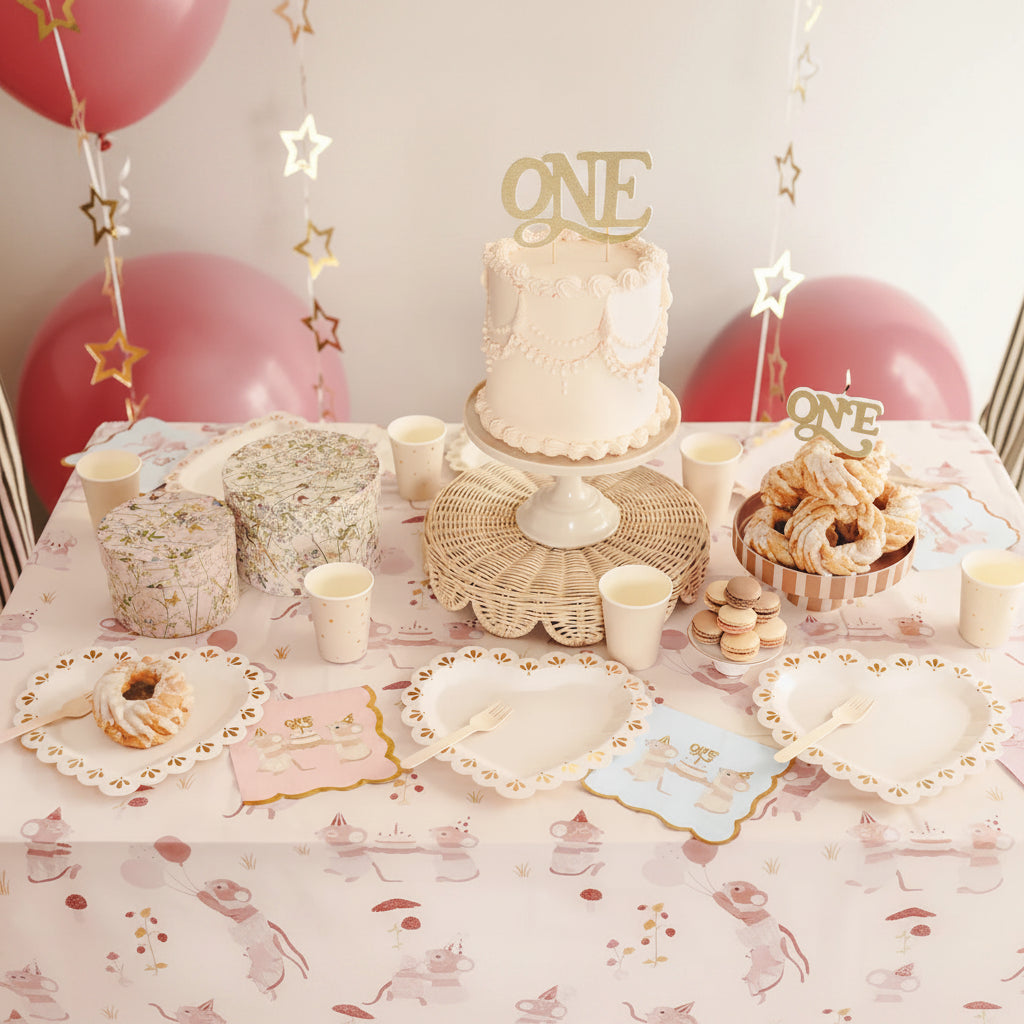Mantel de papel Ratoncitos