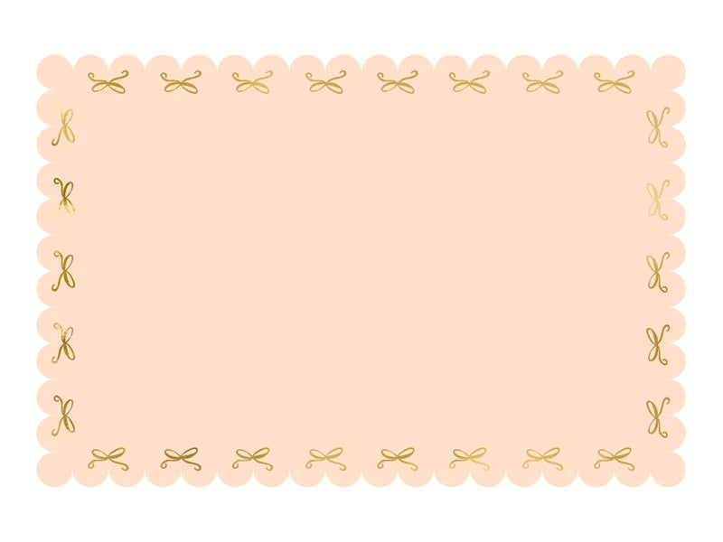 Mantel de Papel Bows