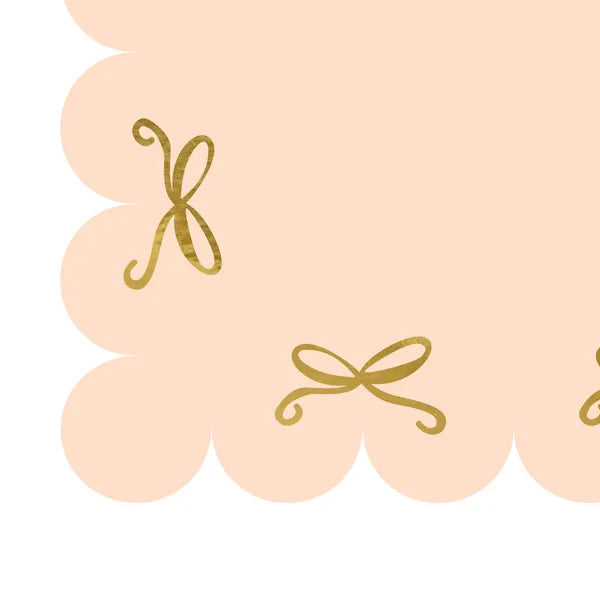Mantel de Papel Bows