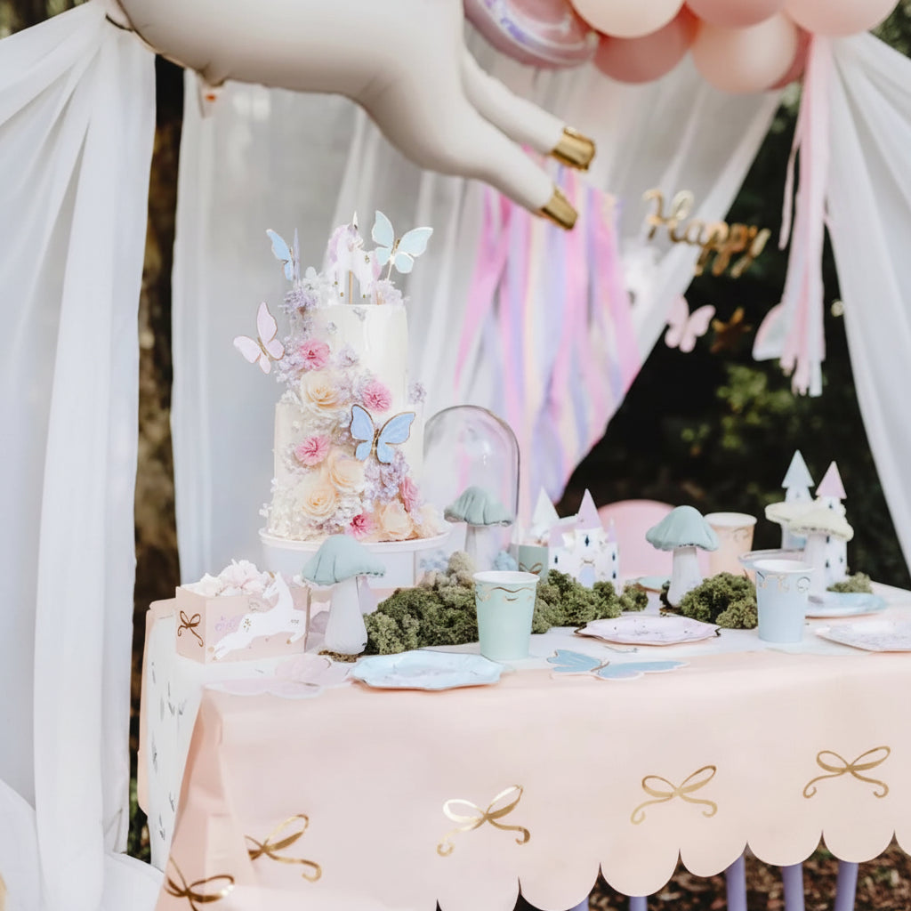 Mantel de Papel Bows