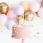 Velas de Cumpleaños Lisas Rosa Claro