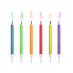 Velas de Cumpleaños Coloured Flames