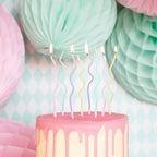 Velas de Cumpleaños Rizadas