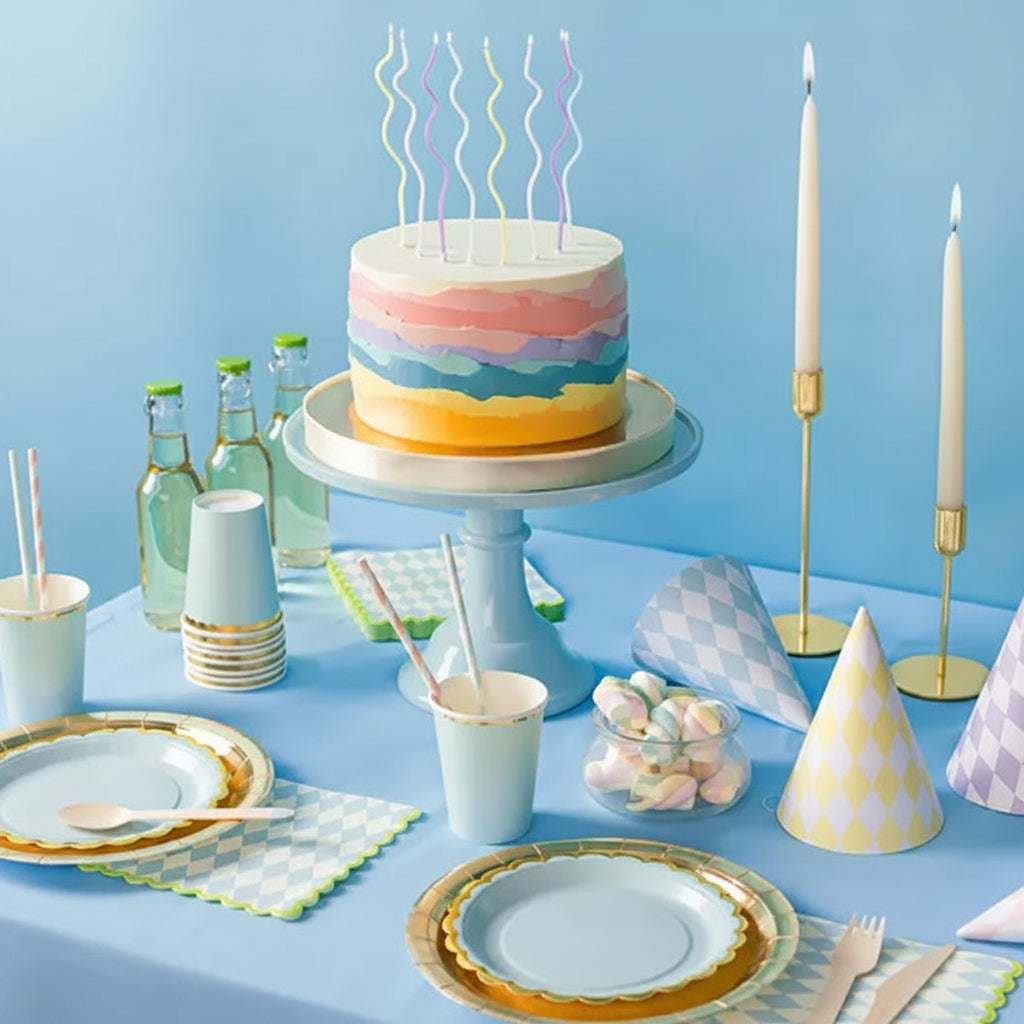 Velas de Cumpleaños Rizadas