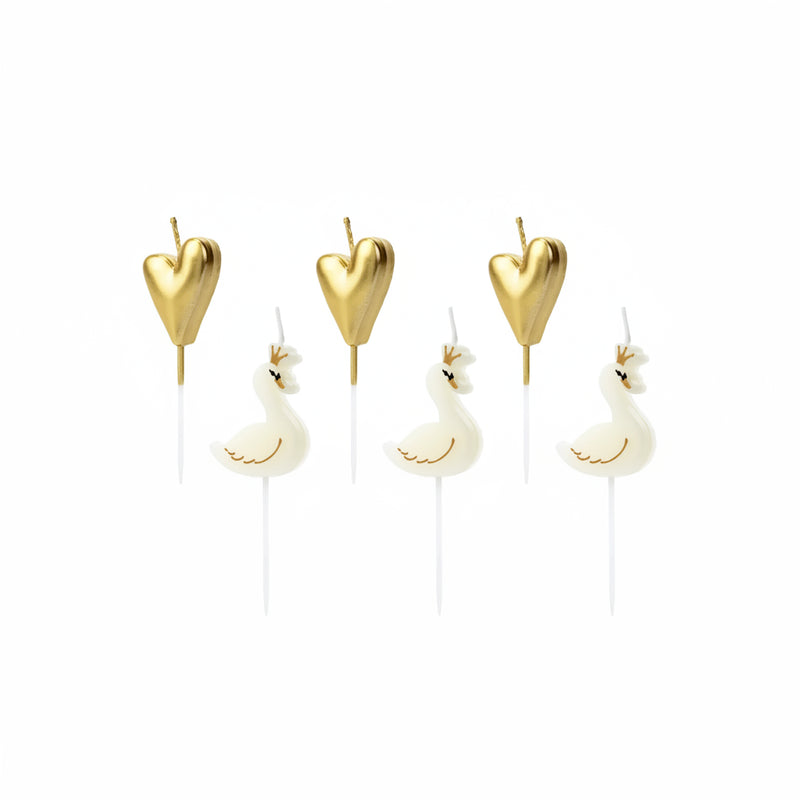 Velas de Cumpleaños Lovely Swan