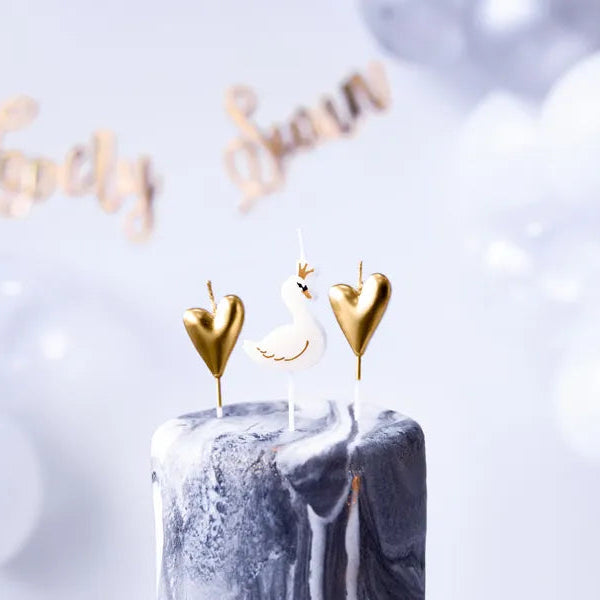 Velas de Cumpleaños Lovely Swan