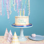 Velas de Cumpleaños Rizadas Pastel