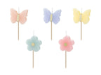 Velas de Cumpleaños Butterflies