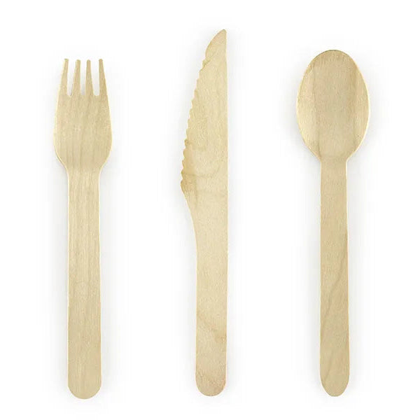 Cubiertos de Madera Woodland