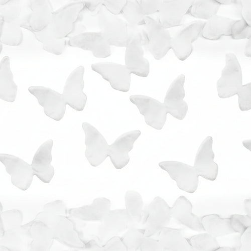 Cañón de Confeti Mariposas Blancas