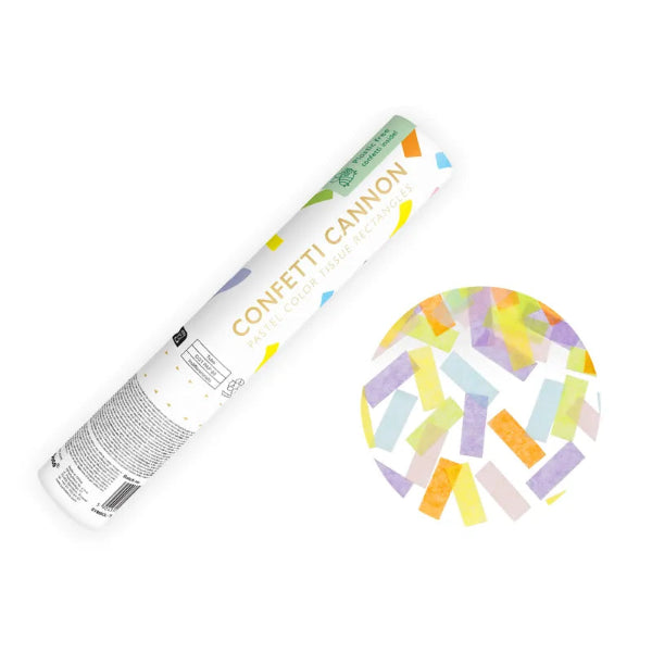 Cañón de Confeti Pastel