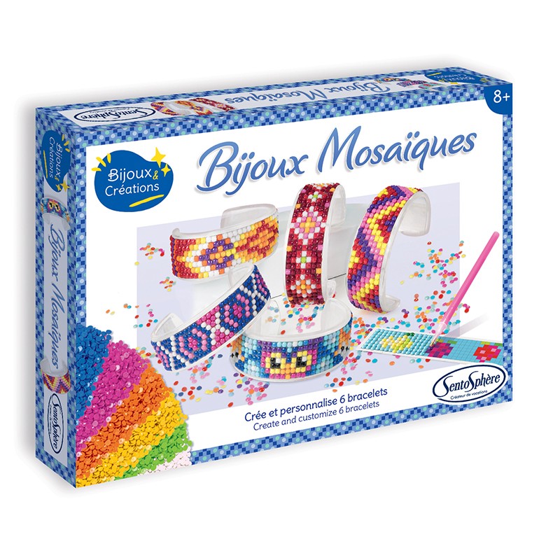 Kit de pulseras de mosaicos