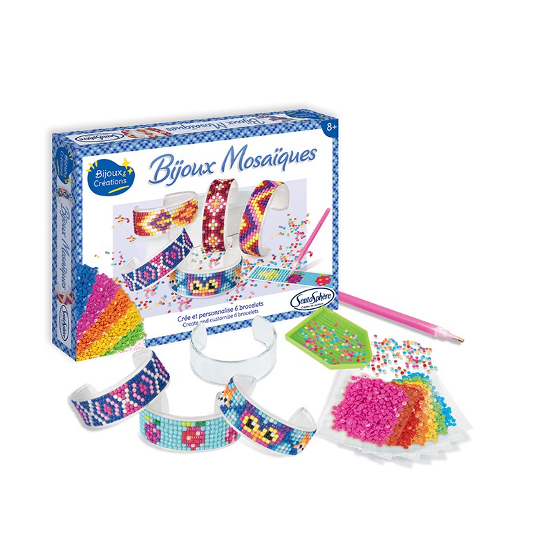 Kit de pulseras de mosaicos