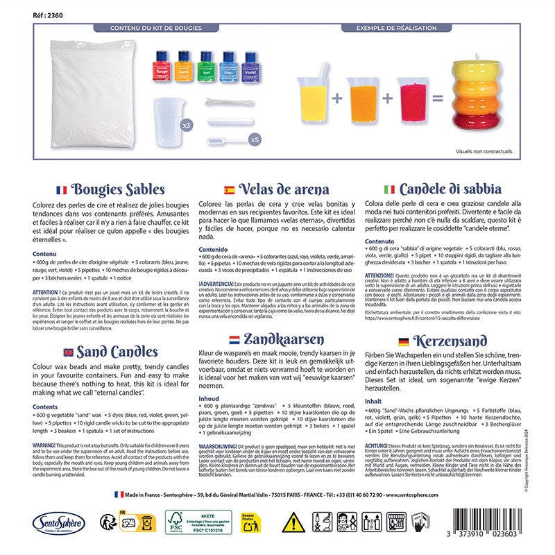 Kit Velas de Arena