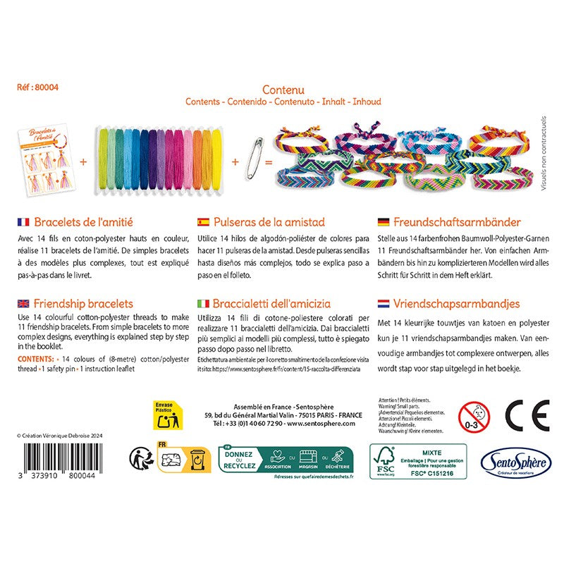 Crea tus pulseras de la amistad