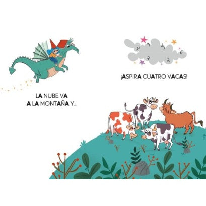 El dragón de las letras 1: Ana, el dragón y la nube aspirador - Begoña Oro