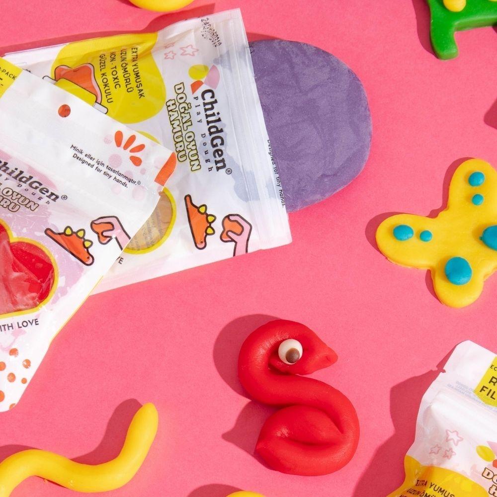 Ecopack 6 plastilinas naturales