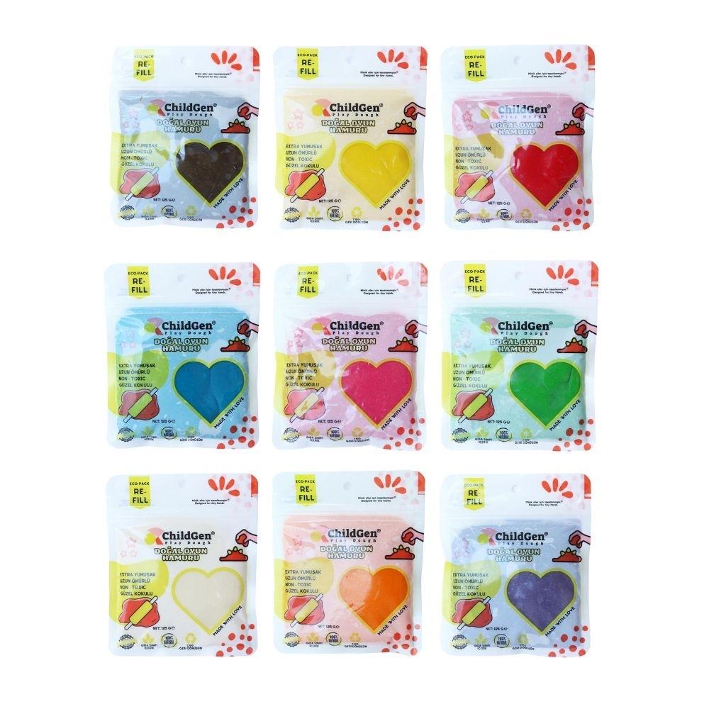 Ecopack 9 Plastilinas naturales