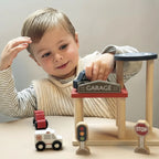Garaje con coches