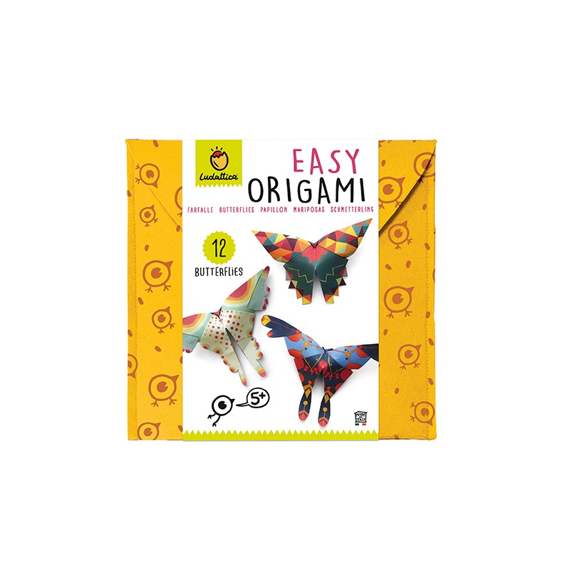 Easy origami Mariposas