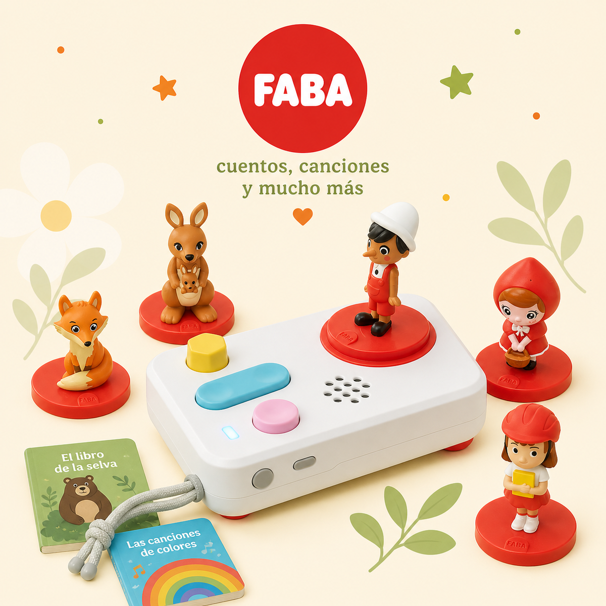 Personajes sonoros Faba - Cuentos e historias