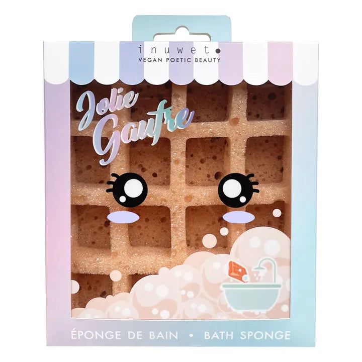 Esponja de ducha waffle