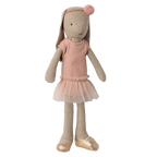 Traje de ballet y falda rosa, Talla 2