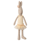 Traje de ballet y falda color crema, Talla 1