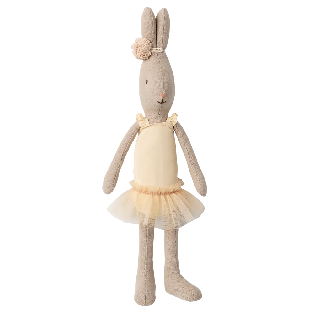 Traje de ballet y falda color crema, Talla 1