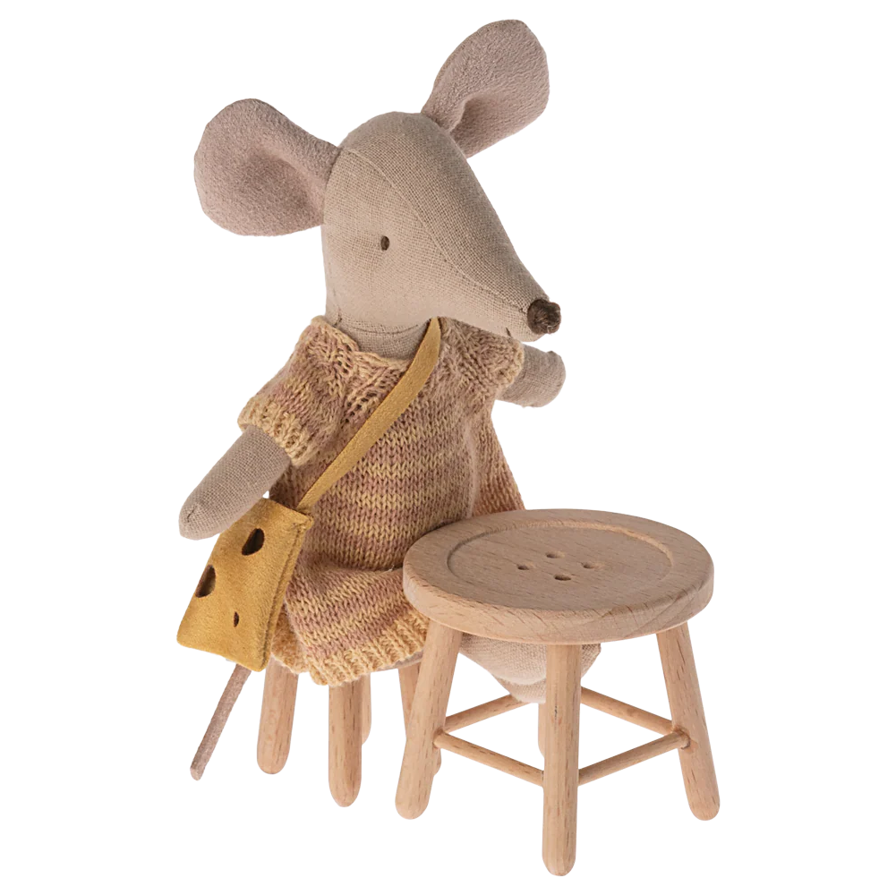 Juego de mesa y taburete - Ratón