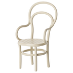 Silla vintage, ratón - Blanco roto