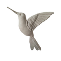 Colibrí colgable - Beige claro