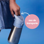 Botella térmica con pajita 350ml