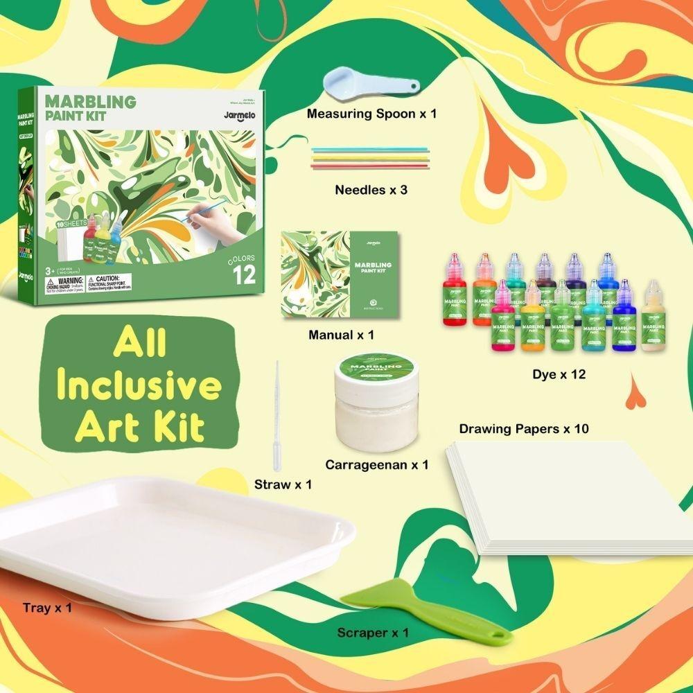 Kit pintura marmoleada