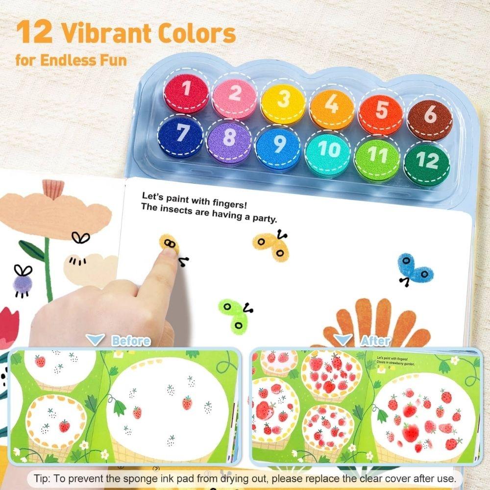 Finger Painting - A Lively Forest