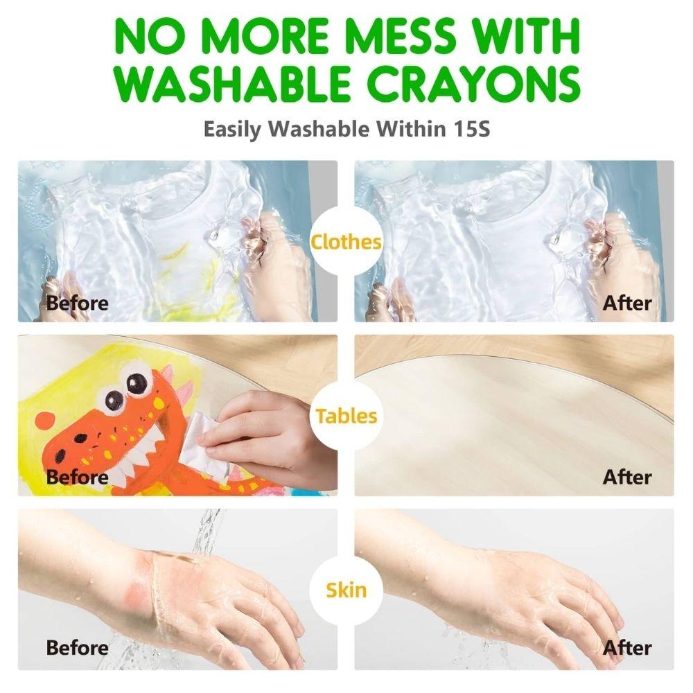 Ultra Silky Washable Crayon-Twistable