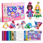 Kit creativo 3 en 1 Foil Joy - Fairy World