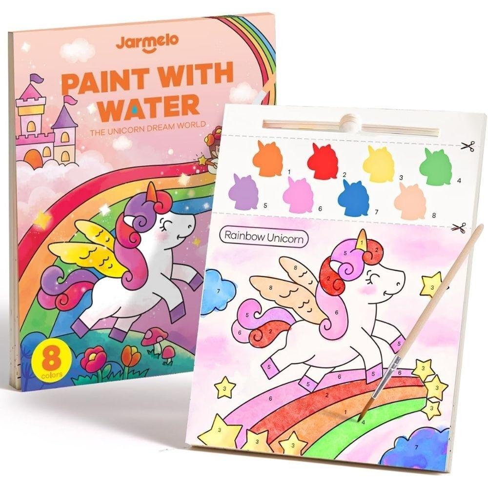 Cuaderno con Acuarela Seca - Unicorn