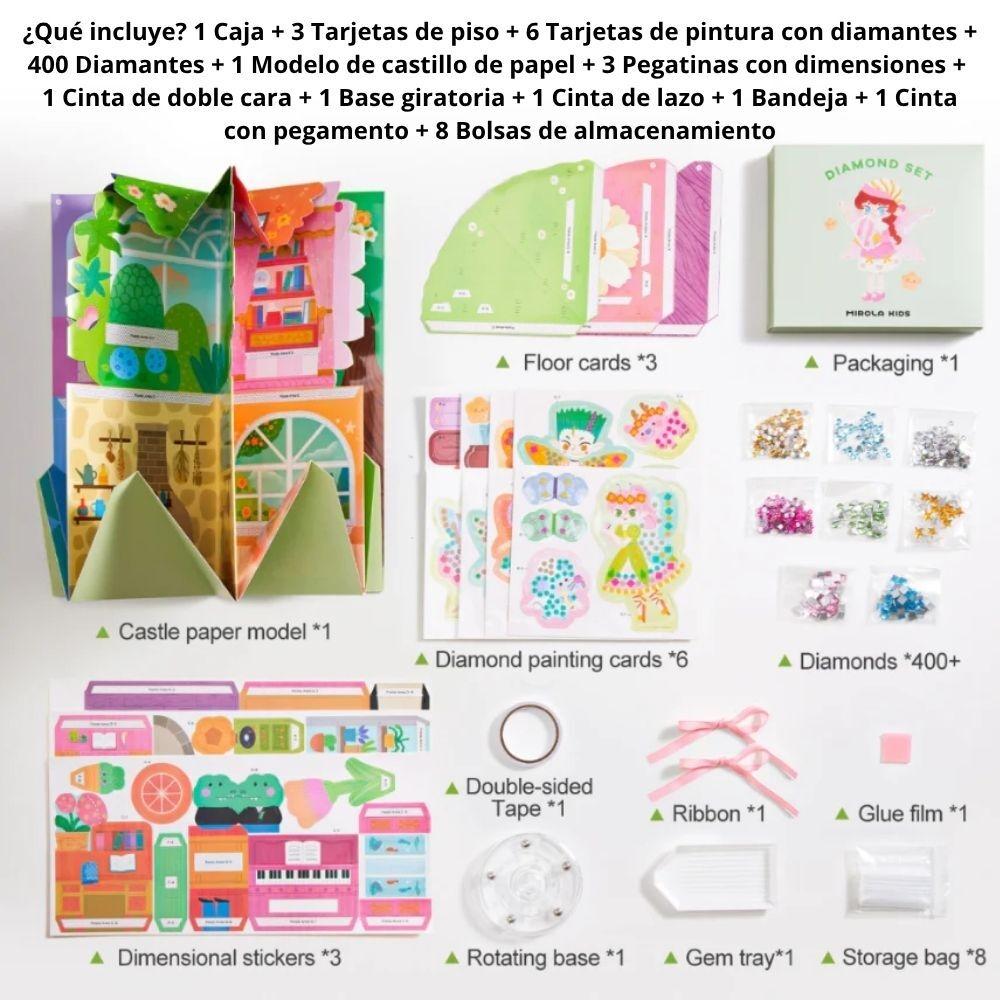 Kit Creativo Diamond Art – Casa de Muñecas