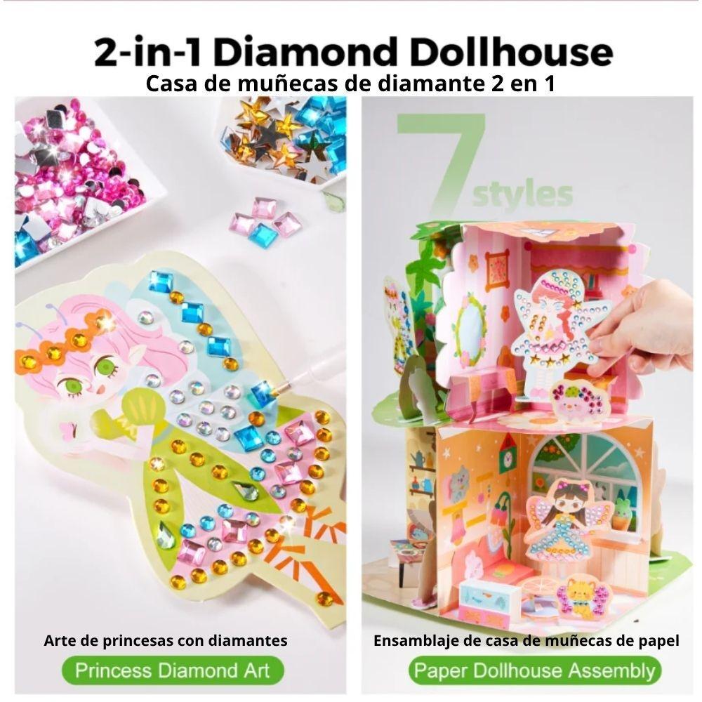 Kit Creativo Diamond Art – Casa de Muñecas