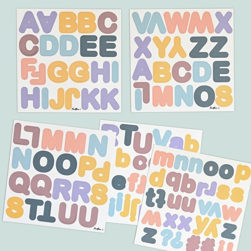 Letras magnéticas - Pastel