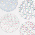 8 Platos - Patrones florales Bloomsbury