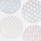 8 Platos - Patrones florales Bloomsbury