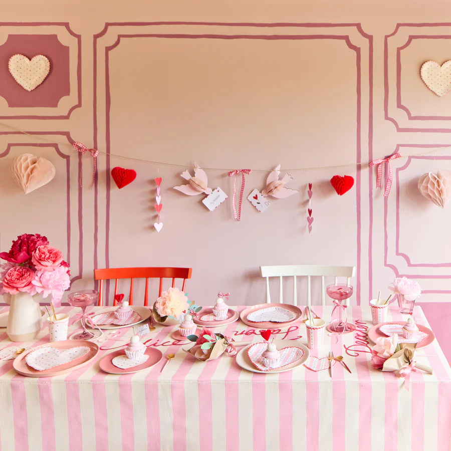 8 Vasos - Vintage Rose