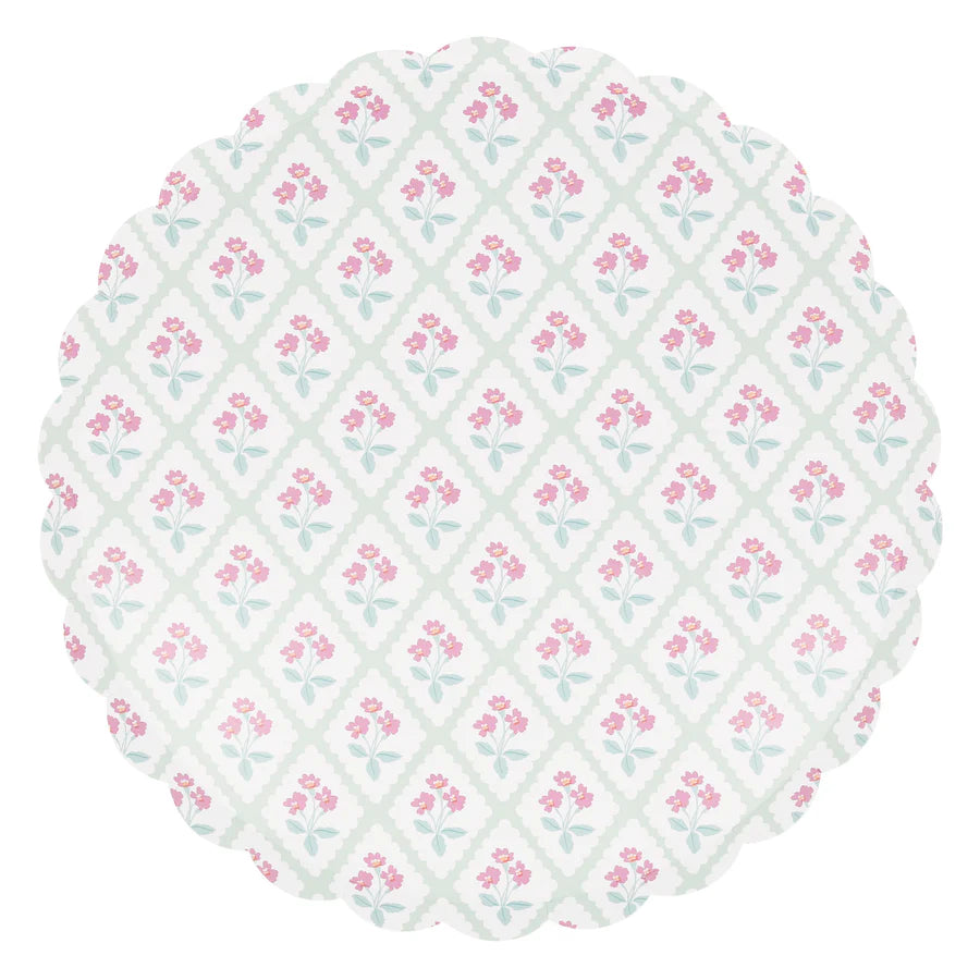 8 Platos - Patrones florales Bloomsbury