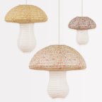 3 Farolillos de papel - Setas